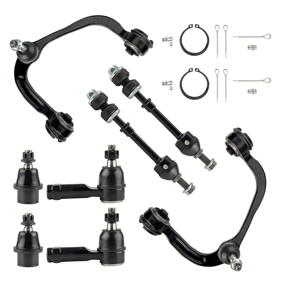 8pc Front Upper Control Arms for Ford F-150 (2005–2008) (5.4L)