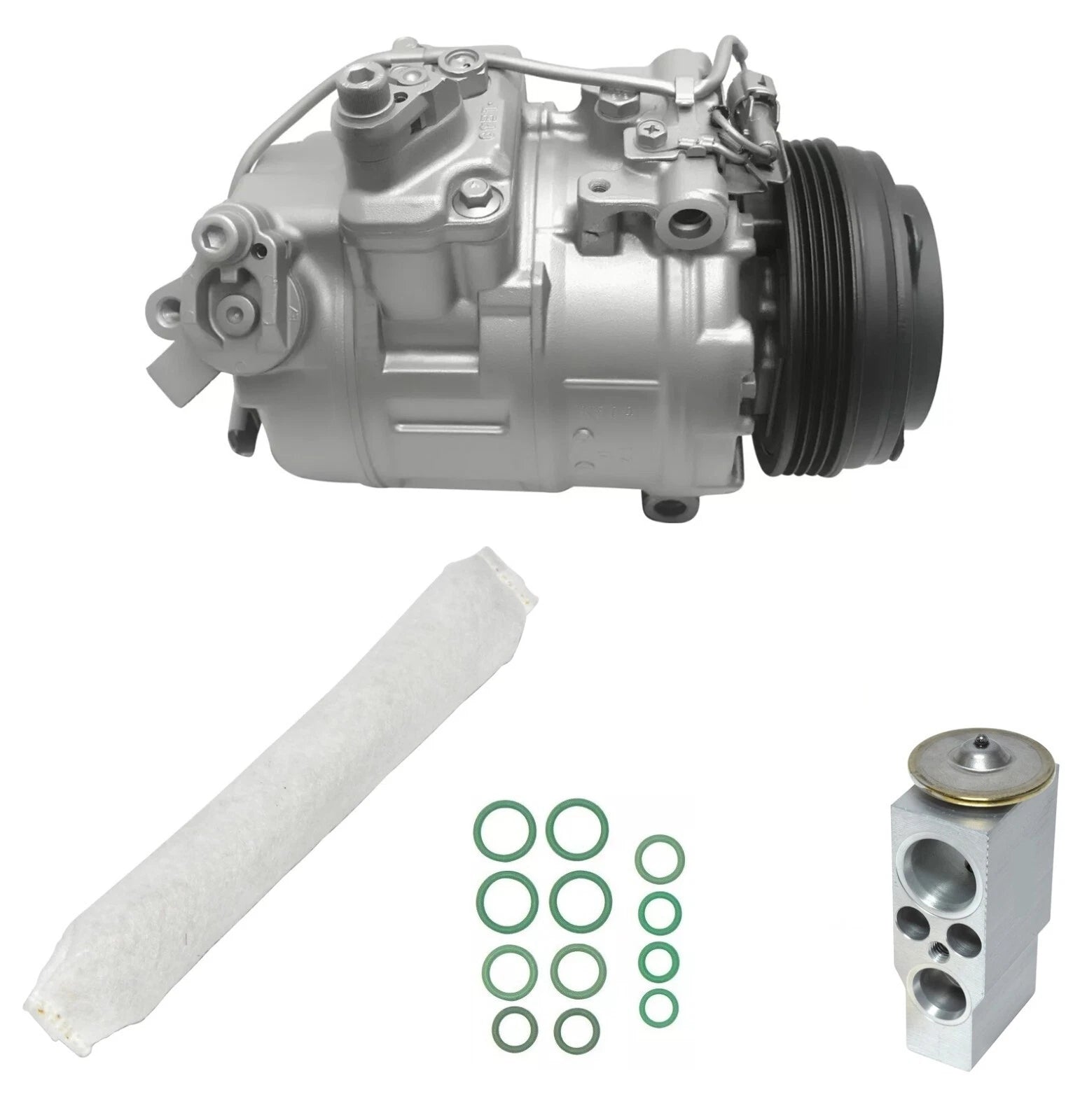 AC Compressor Kit DG17 Replacement for BMW 550i GT xDrive (2013–2014)