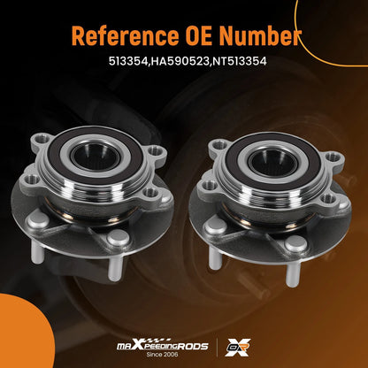 Front Wheel Hub Bearing Kit LH RH for Mazda 3 CX-3 (2014–2020)