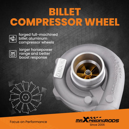 Billet Turbocharger for Universal 1.5L–2.5L 4/6-Cyl (2017–2025)