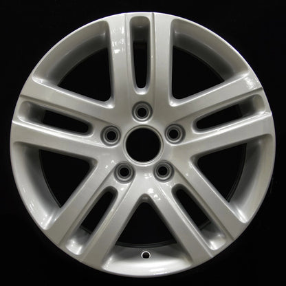 Factory Wheel 16x6.5 Bright Fine Metallic Silver for Volkswagen Jetta (2005–2015)