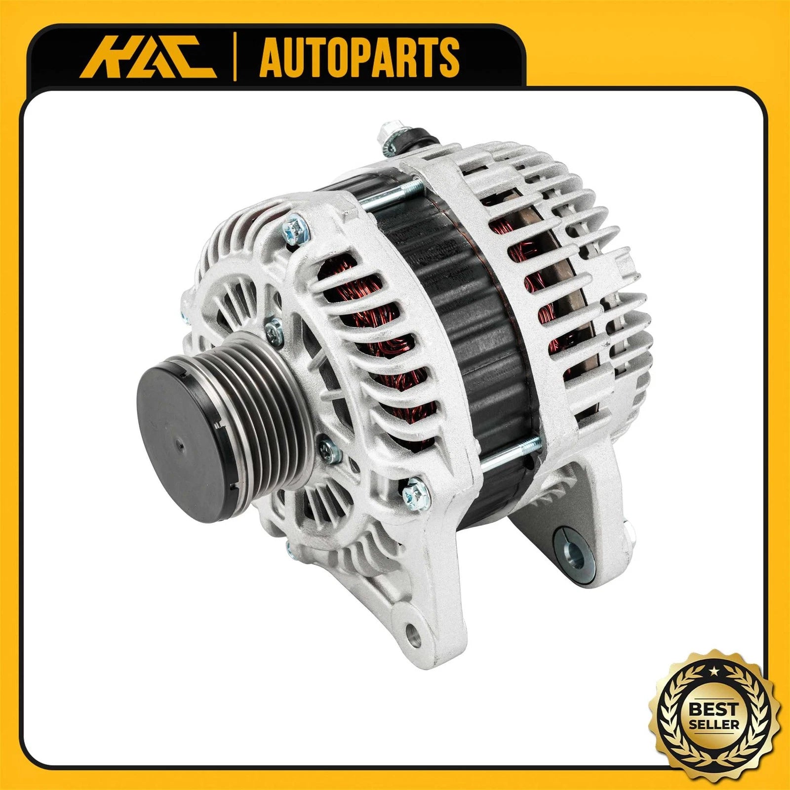 Alternator for Nissan Altima (2013–2018) Sedan L4 2.5L 110Amp 12V 6-Groove