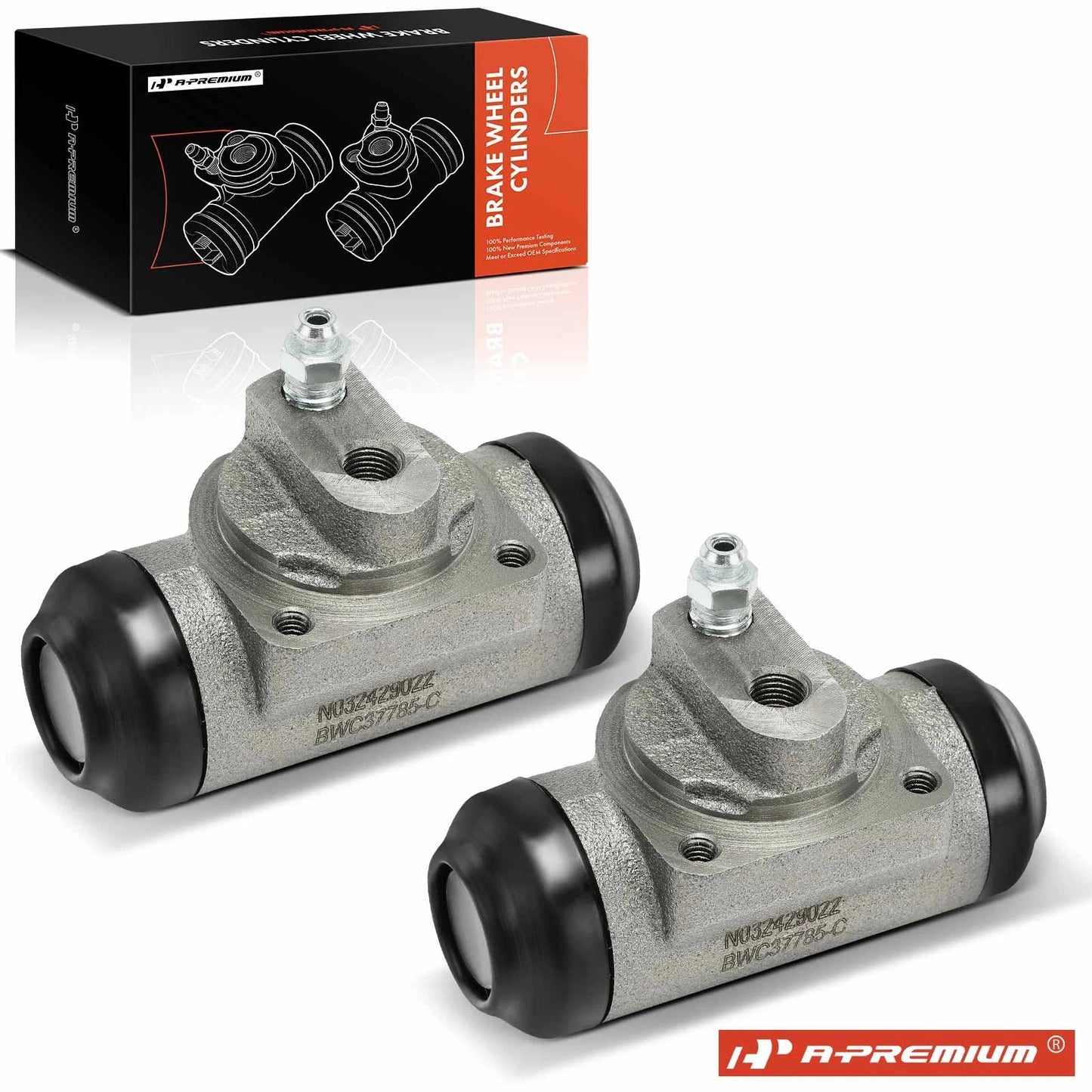 2X Rear Side Drum Brake Wheel Cylinder for Chevy Blazer C10 (1973–1991)