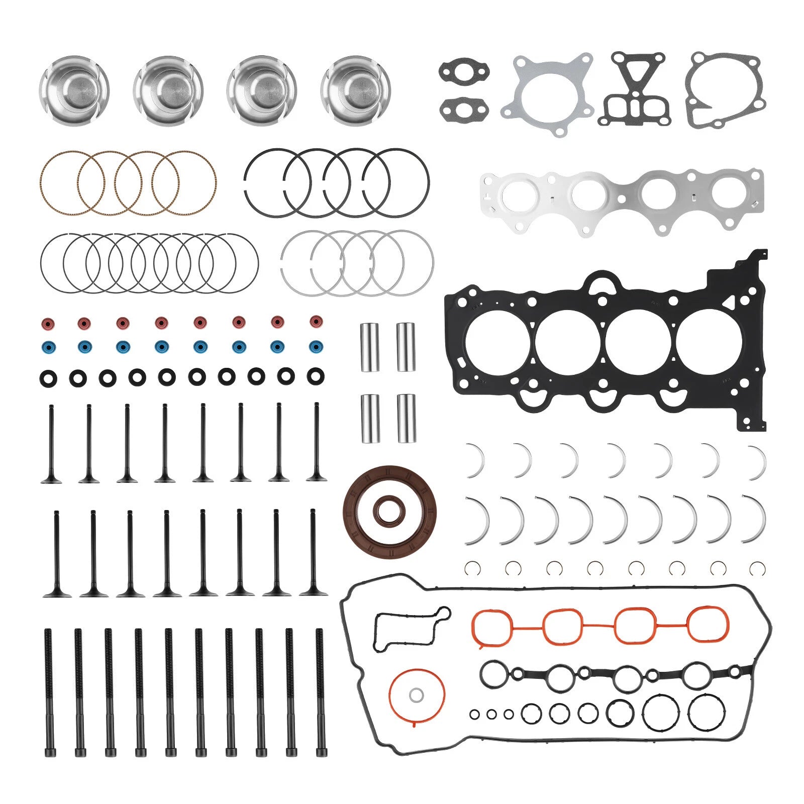 Engine Overhaul Rebuild Kit for Hyundai Kia G4FD 1.6L (2011–2020)