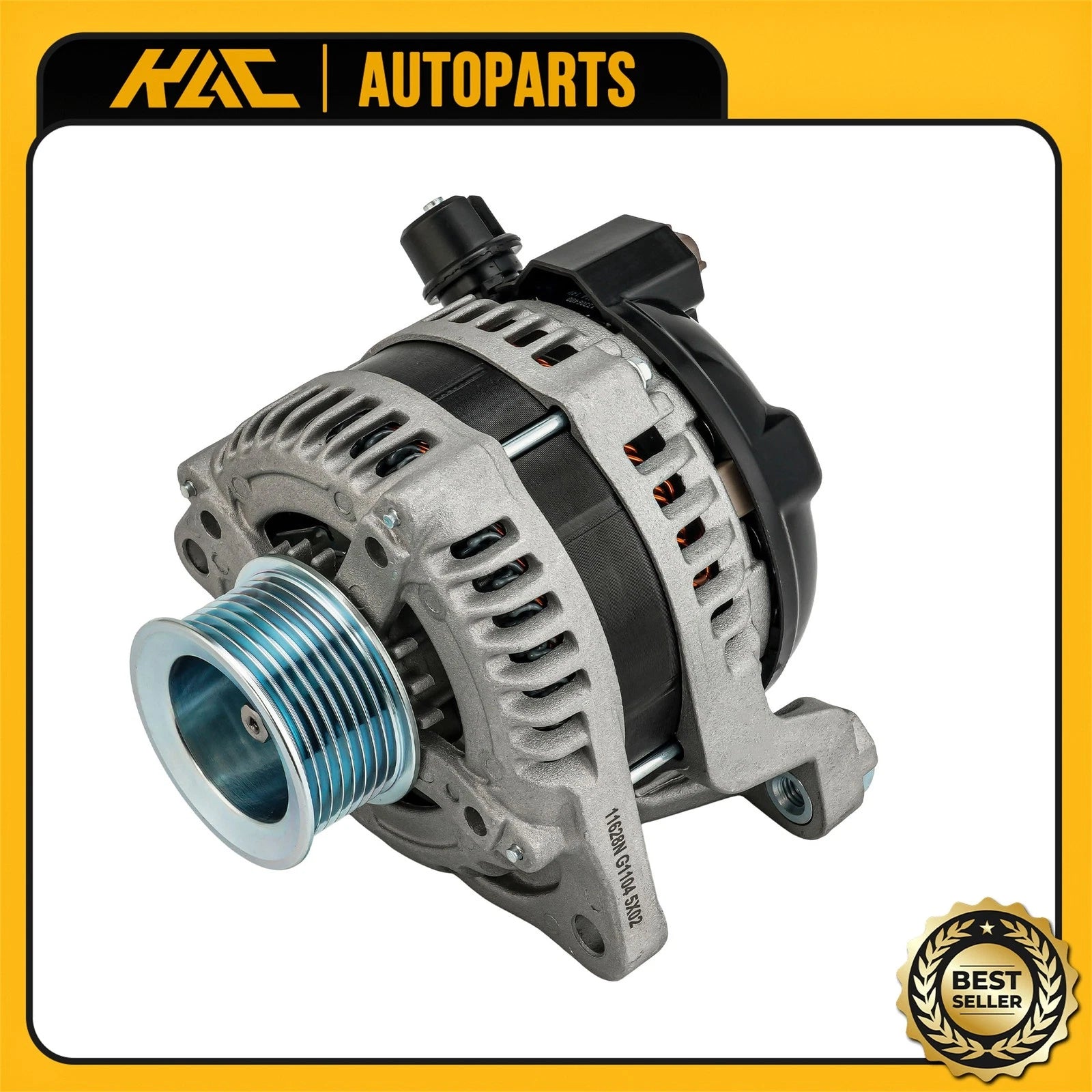 Alternator for Ford F-250 F-350 F-450 Super Duty (2011–2016) V8 6.7L 150A