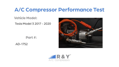 AC Compressor Replacement for Tesla Model 3 (2017–2019)