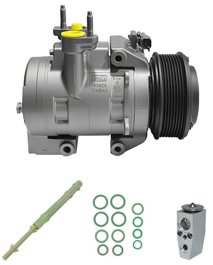 AC Compressor Kit Replacement for Ford F-250 Super Duty 6.7L (2018–2018)
