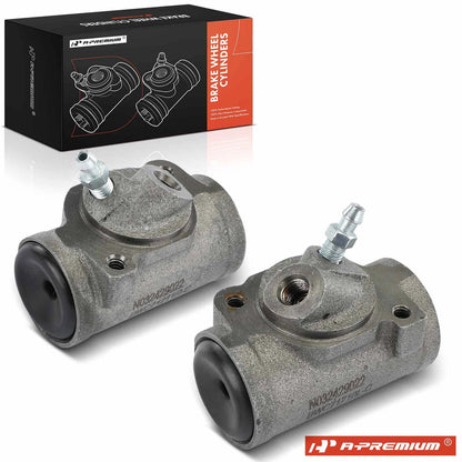 2X Front Drum Brake Wheel Cylinder for Chevy Chevelle Buick GMC (1964–1977)