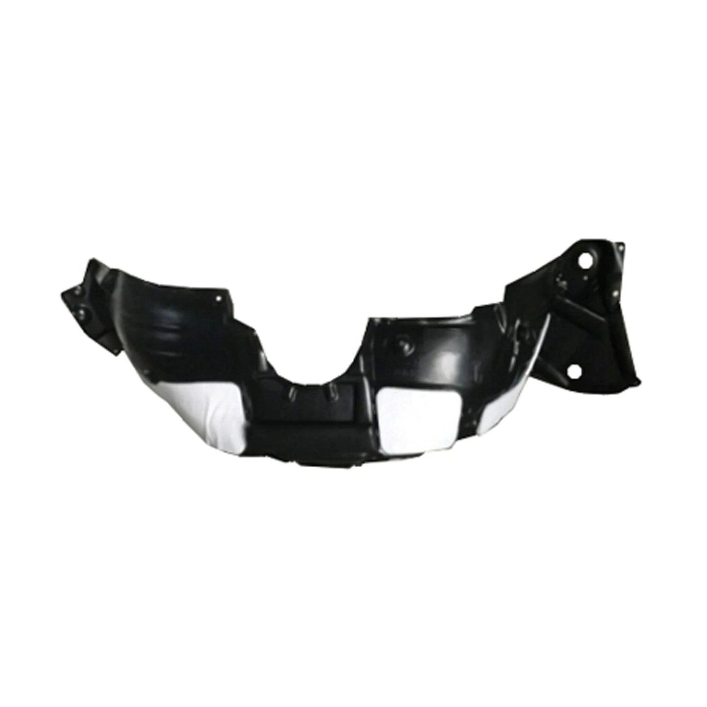 Replacement HDPE Plastic Front Passenger Side Fender Liner w/o Towing Package