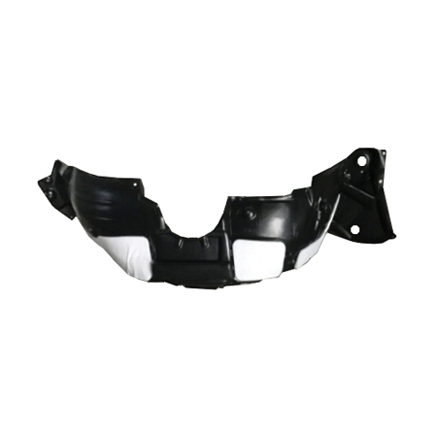 Replacement HDPE Plastic Front Passenger Side Fender Liner w/o Towing Package