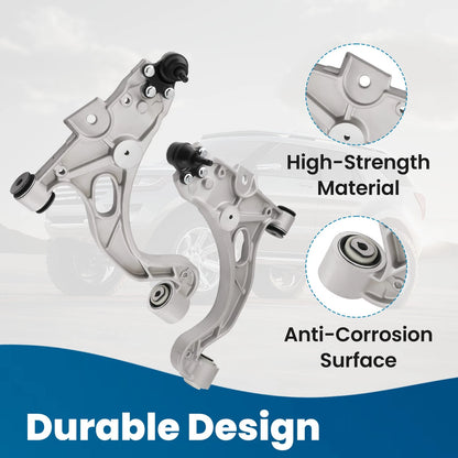 Front Lower Control Arms with Ball Joint for 2000–2005 Buick LeSabre DeVille