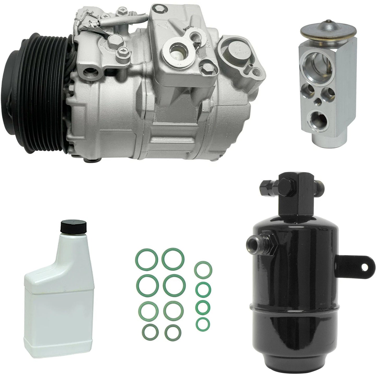 AC Compressor Kit Replacement for Mercedes SLK32 AMG (2002–2004)
