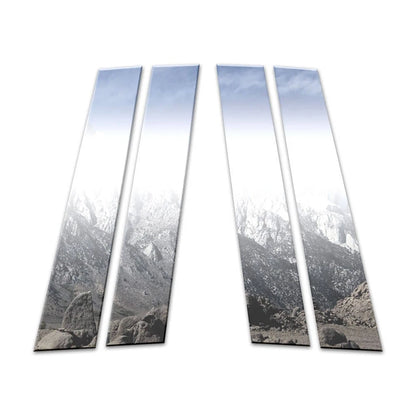 4Pc Chrome Pillar Post Covers for Mazda CX-9 (2007–2015) Upgrade