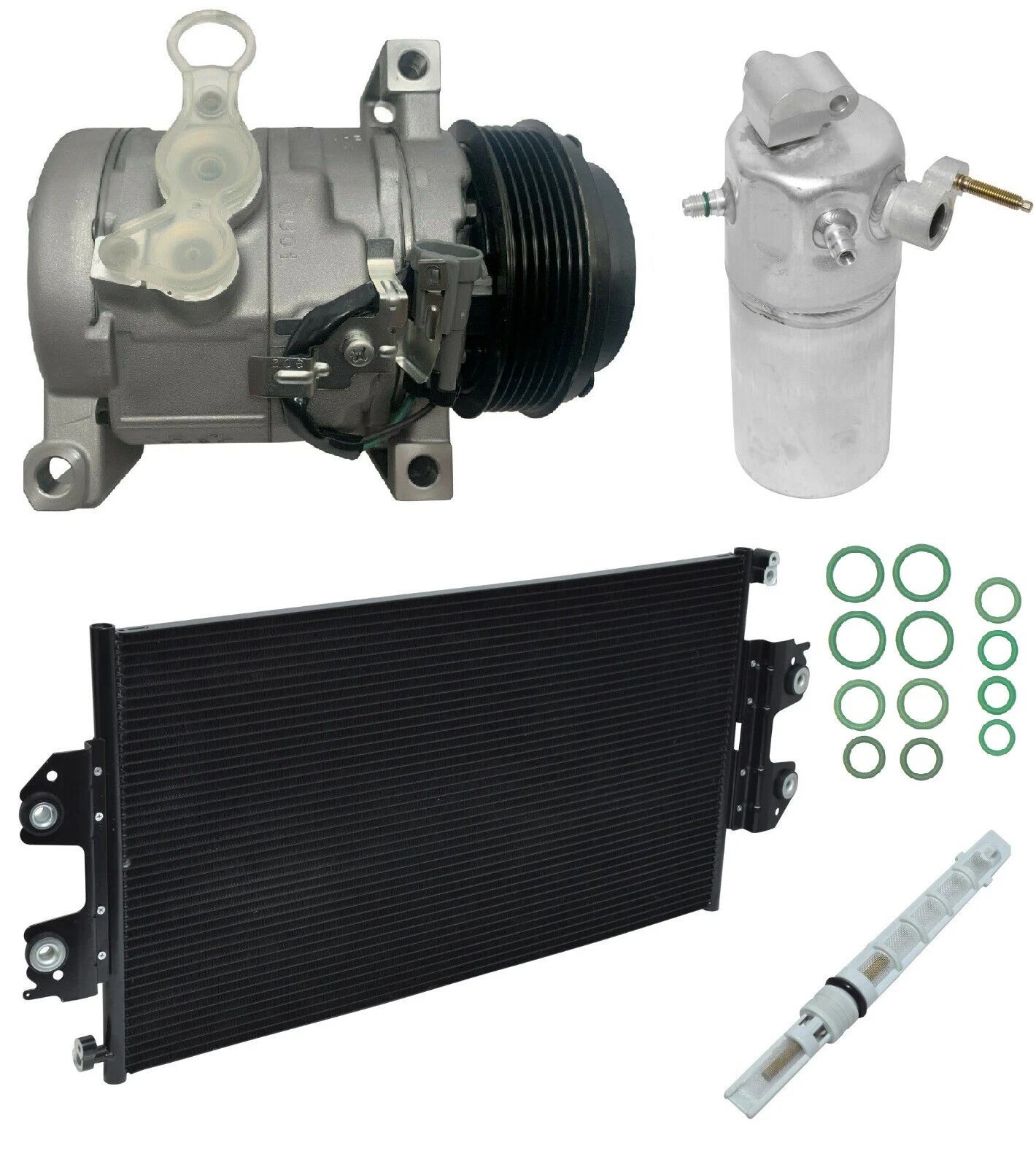 AC Compressor Kit With Condenser for Chevrolet Express 3500 (2015–2015)