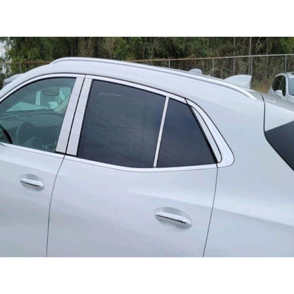 8pc. Luxury FX Polished Pillar Post Trim for 2021-2022 Buick Envision Sedan