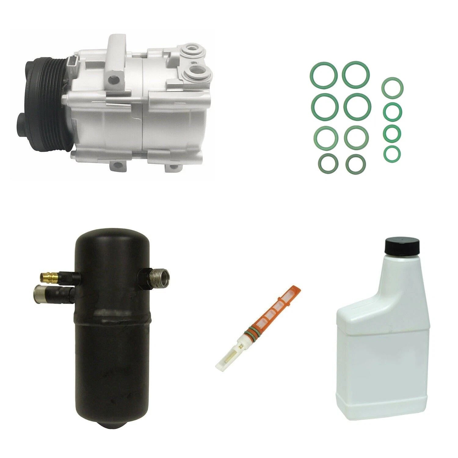 A C Compressor Kit for Nissan Navara D40 (2005–2015)