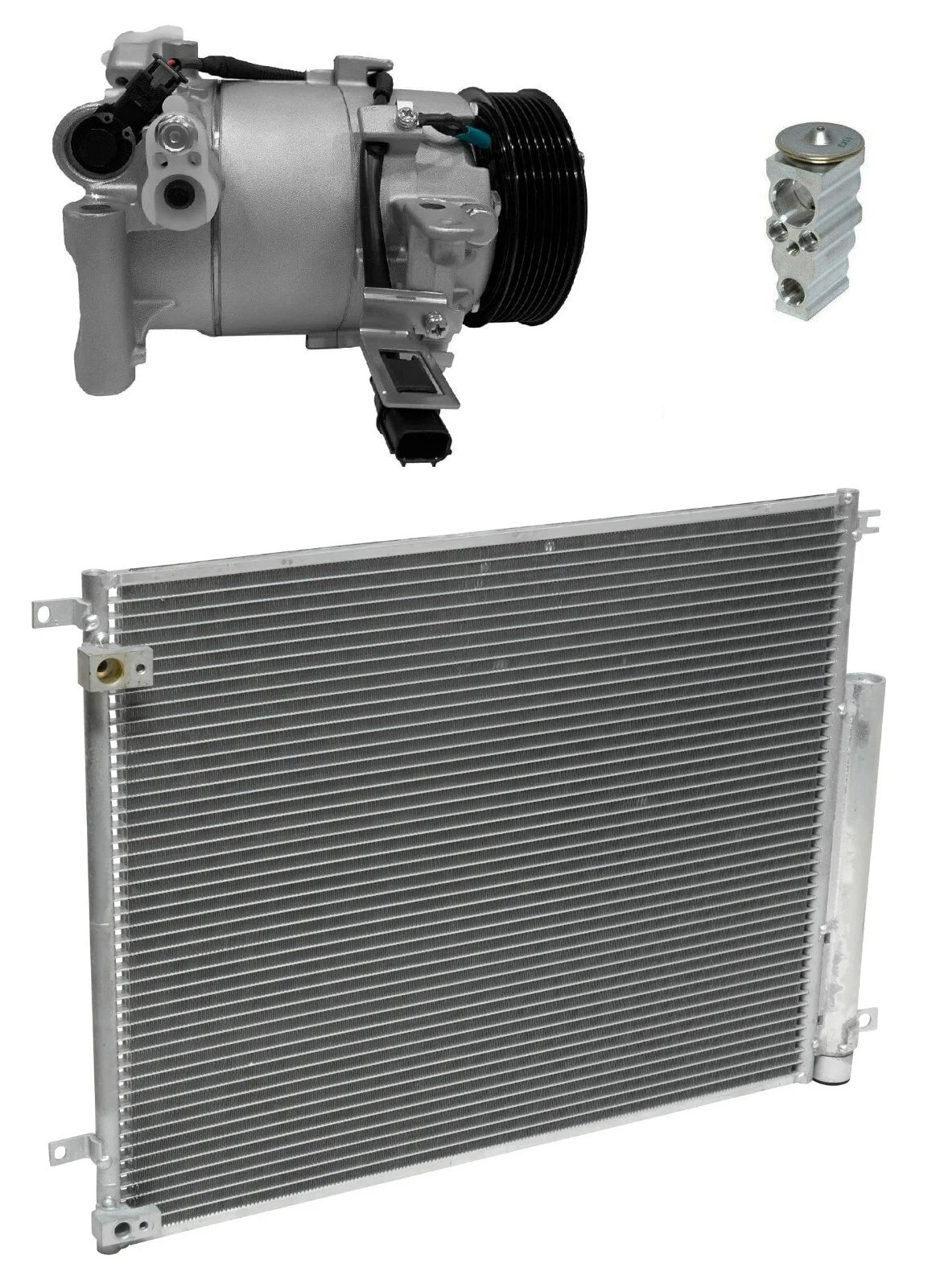 AC Compressor Kit With Condenser for Honda Civic 2.0L (2017–2019)