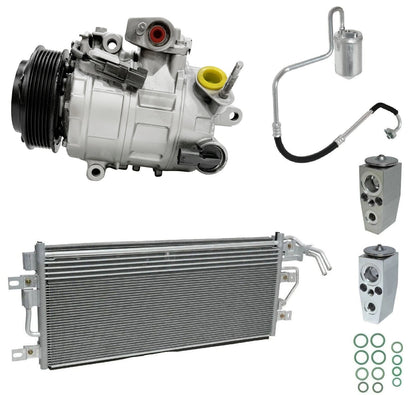 AC Compressor Kit With Condenser for Chevrolet Police Interceptor (2017–2017)