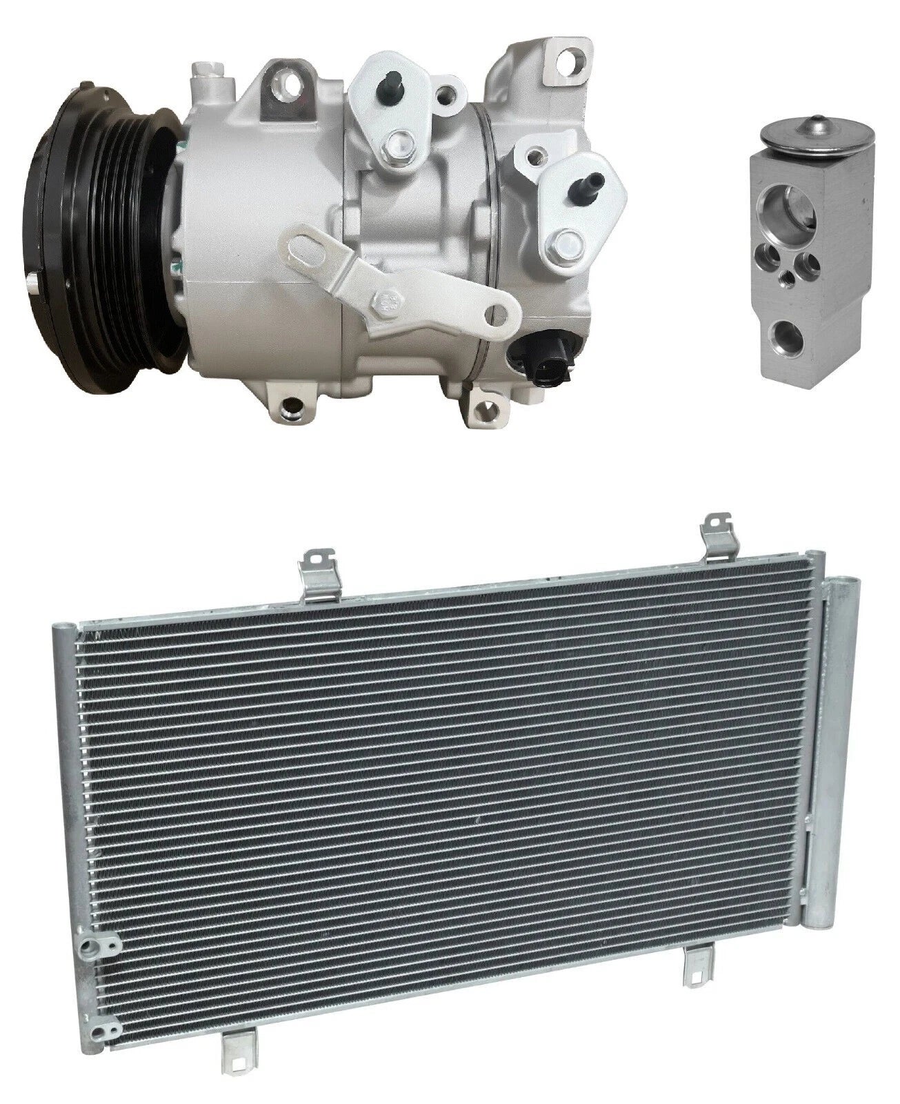 AC Compressor Kit With Condenser for Toyota Camry 2.5L (2011–2012)
