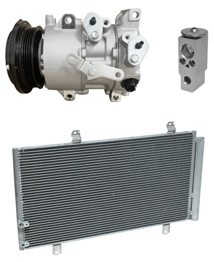AC Compressor Kit With Condenser for Toyota Camry 2.5L (2011–2012)