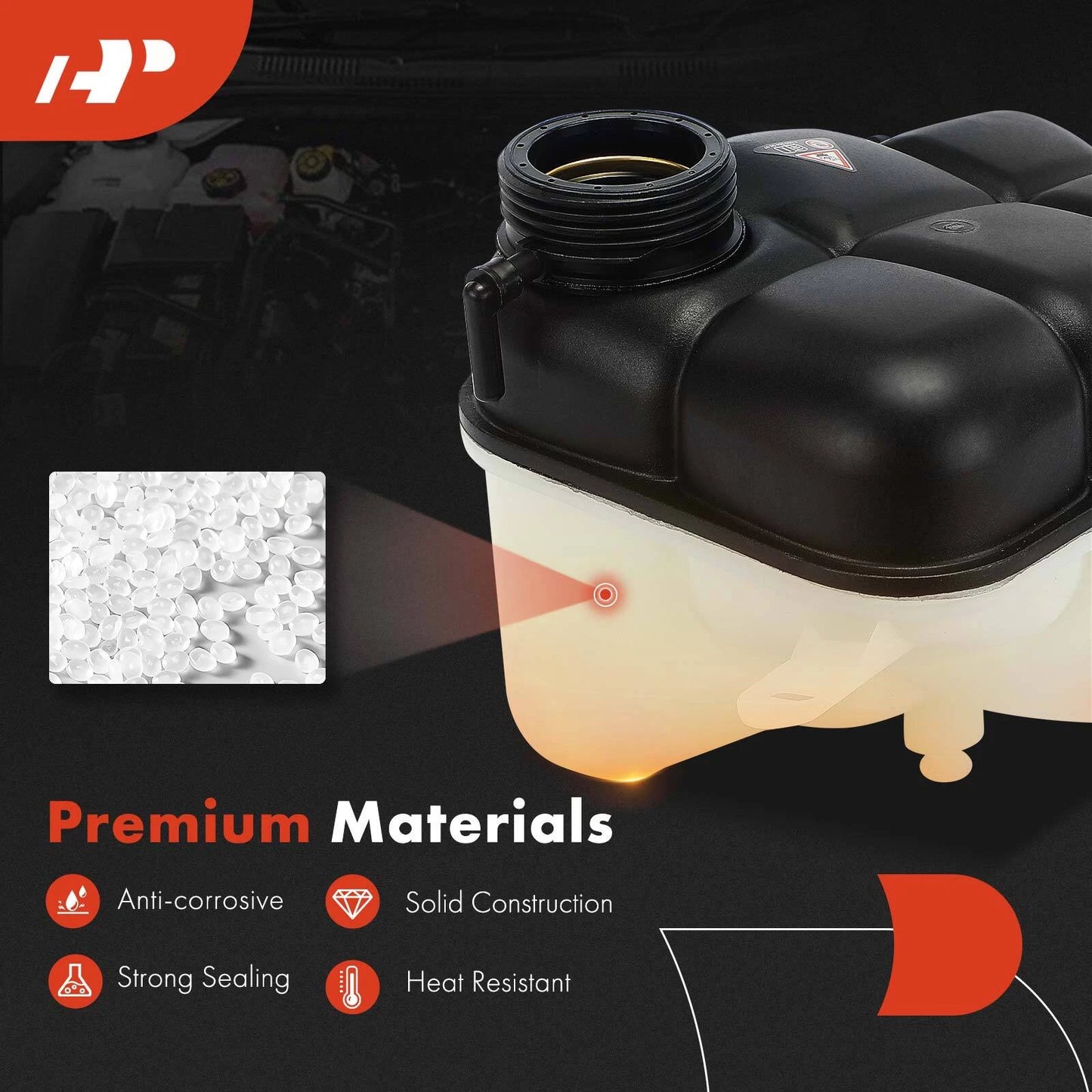 Coolant Reservoir Tank for Mercedes-Benz S320 S420 (1994–1999)