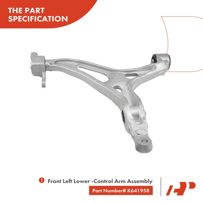 6X Front Control Arm Ball Joint Sway Bar Link for Mercedes-Benz GL320 (2007–2009)