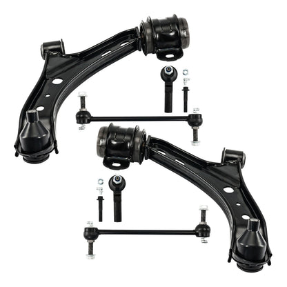 Front Lower Suspension Control Arms for 2005-2009 Ford Mustang (6Pcs)