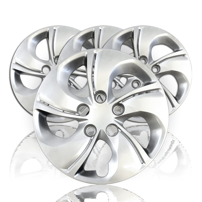 04 New 15" Bolt on Hub Caps Full Wheel Covers for 13-15 Honda Civic Steel Wheels