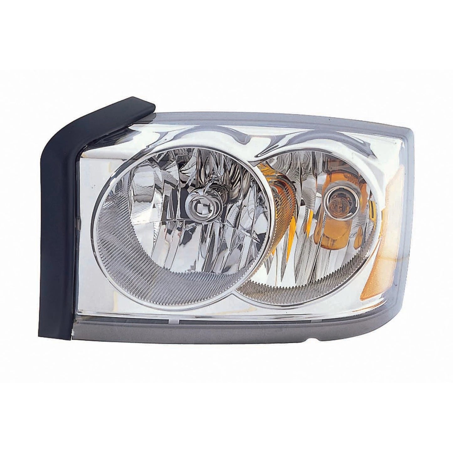 Driver Side Head Light Assembly w/o Black Bezel for 2006-2007 Dodge Dakota