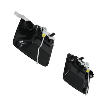 Exterior Door Handle for Ford F-450 Super Duty (1999–2007) Front Black