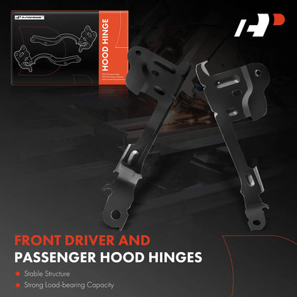 2X Front Hood Hinge for Chevy Silverado GMC Sierra 1500 (2007–2013)