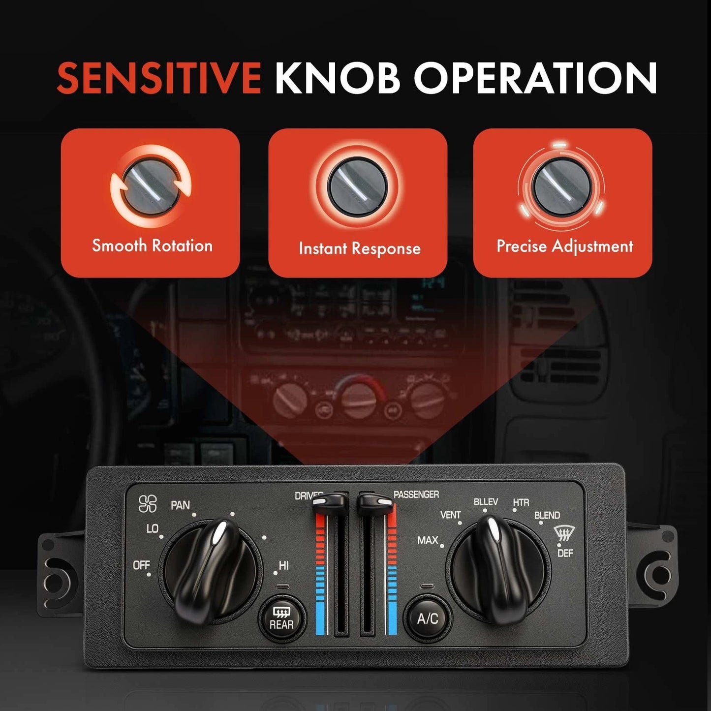 A/C Dual Heater Climate Control Module for Buick LaCrosse Regal (2005–2016)