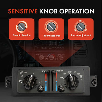 A/C Dual Heater Climate Control Module for Buick LaCrosse Regal (2005–2016)