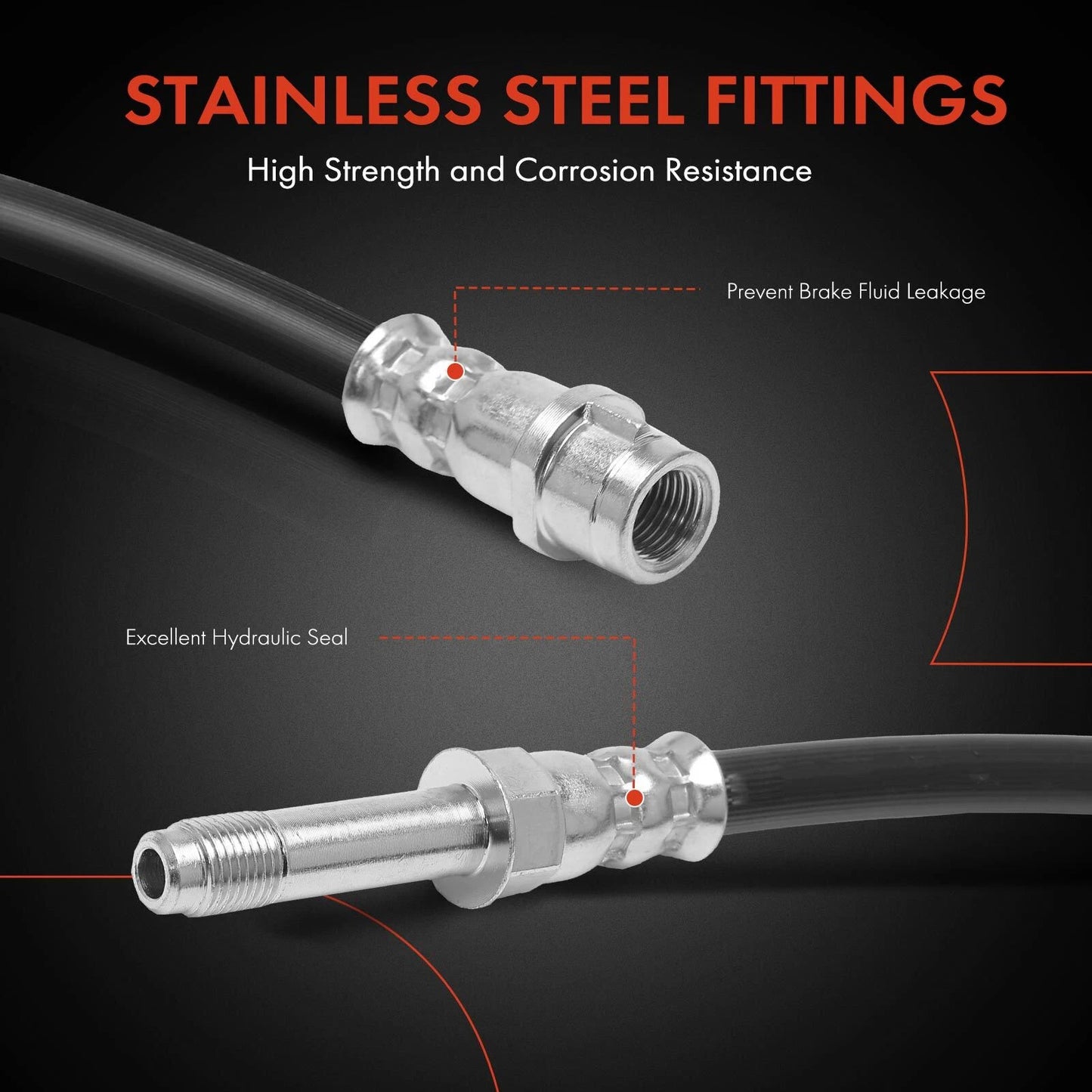Brake Hydraulic Hose for Freightliner Sprinter 2500 (2007–2018)