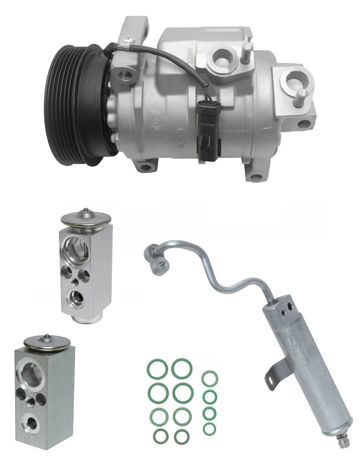 AC Compressor Kit Replacement for Jeep Commander 5.7L V8 (2006–2006)