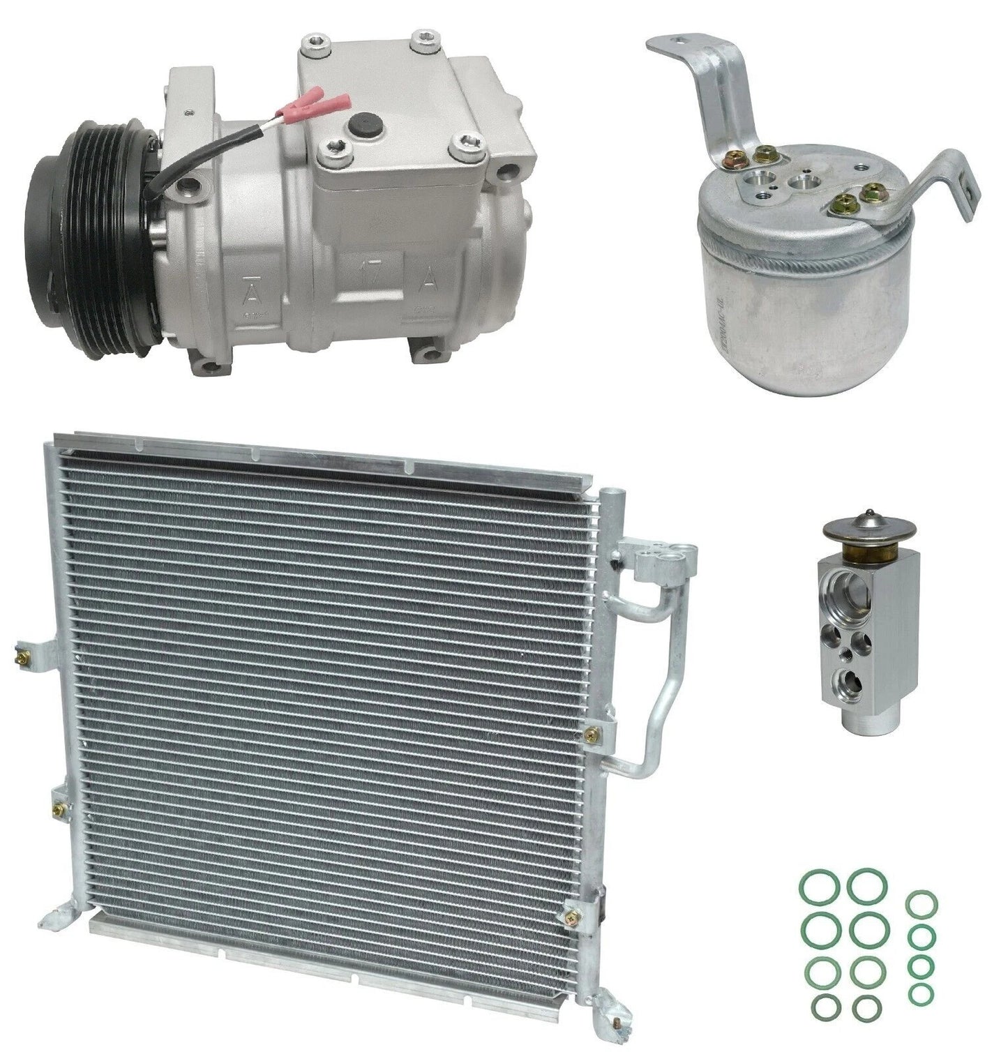 AC Compressor Kit With Condenser for BMW 323i 2.8L (1997–1999)