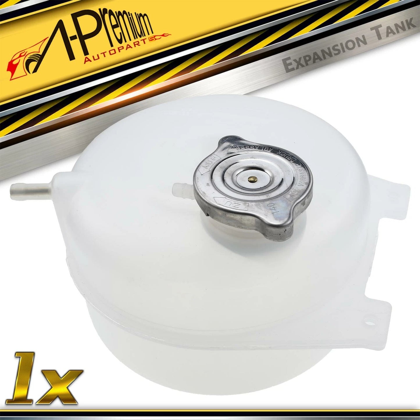 Coolant Expansion Overflow Tank with Cap for Mercedes-Benz R107 (1971–1989)