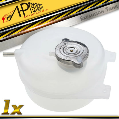 Coolant Expansion Overflow Tank with Cap for Mercedes-Benz R107 (1971–1989)