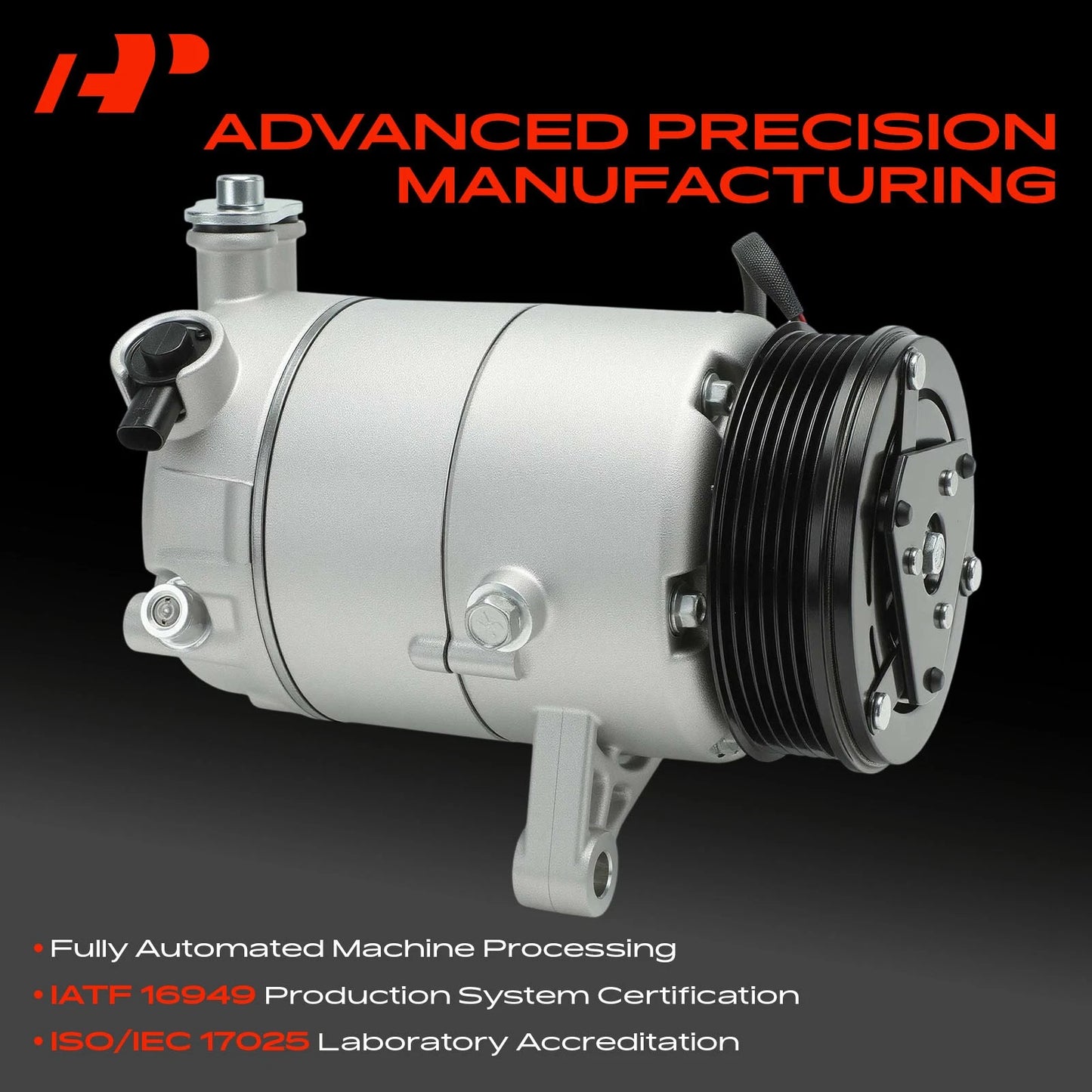 A/C Compressor with Clutch for Chevrolet Corvette (2014–2019)