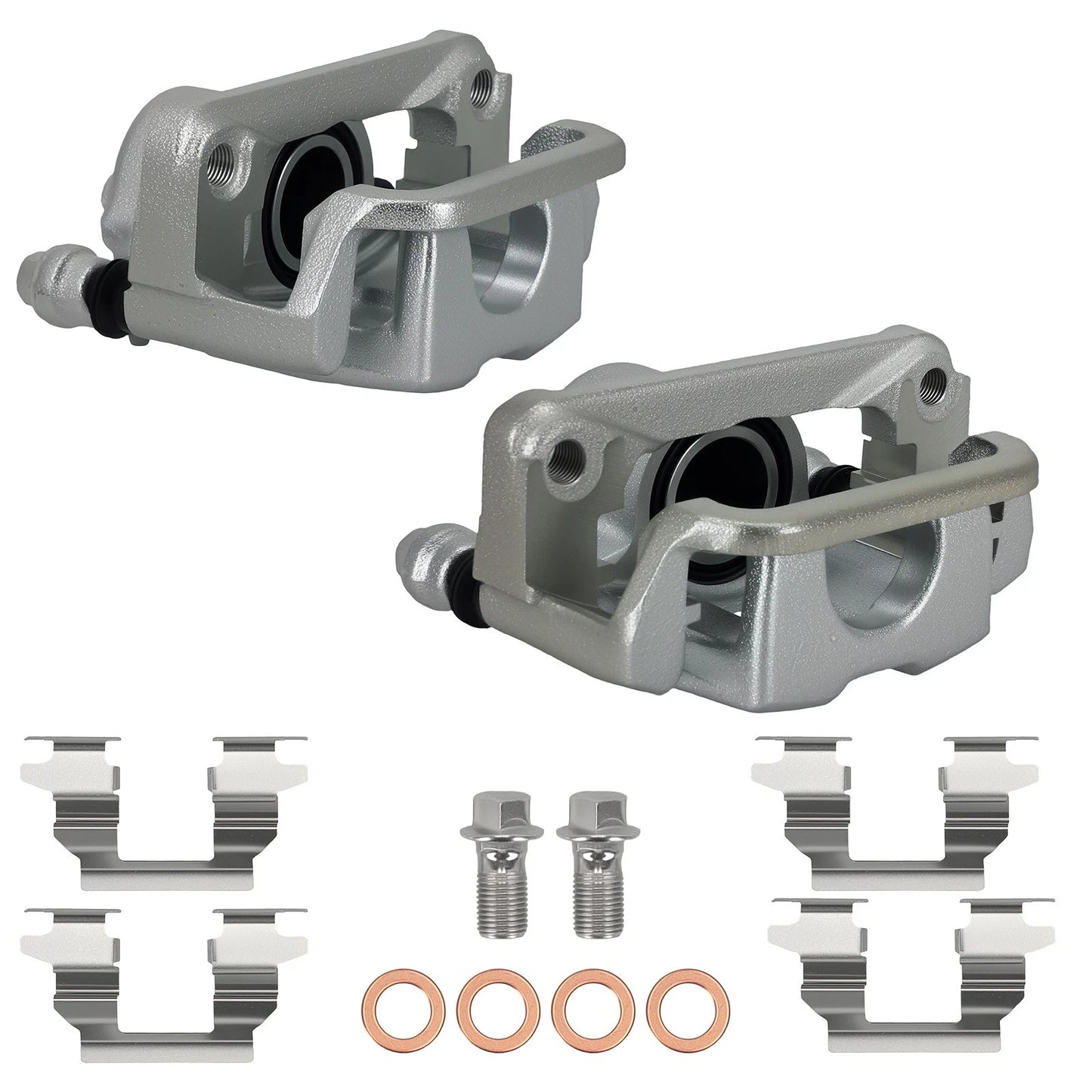2pcs Rear Brake Calipers With Bracket for Nissan Murano (2003–2007)
