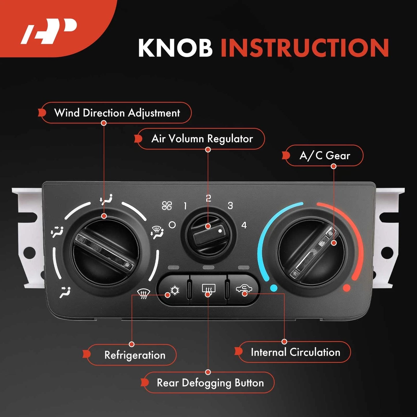 A/C Climate Control Module for Chevy Cobalt (2005–2010)