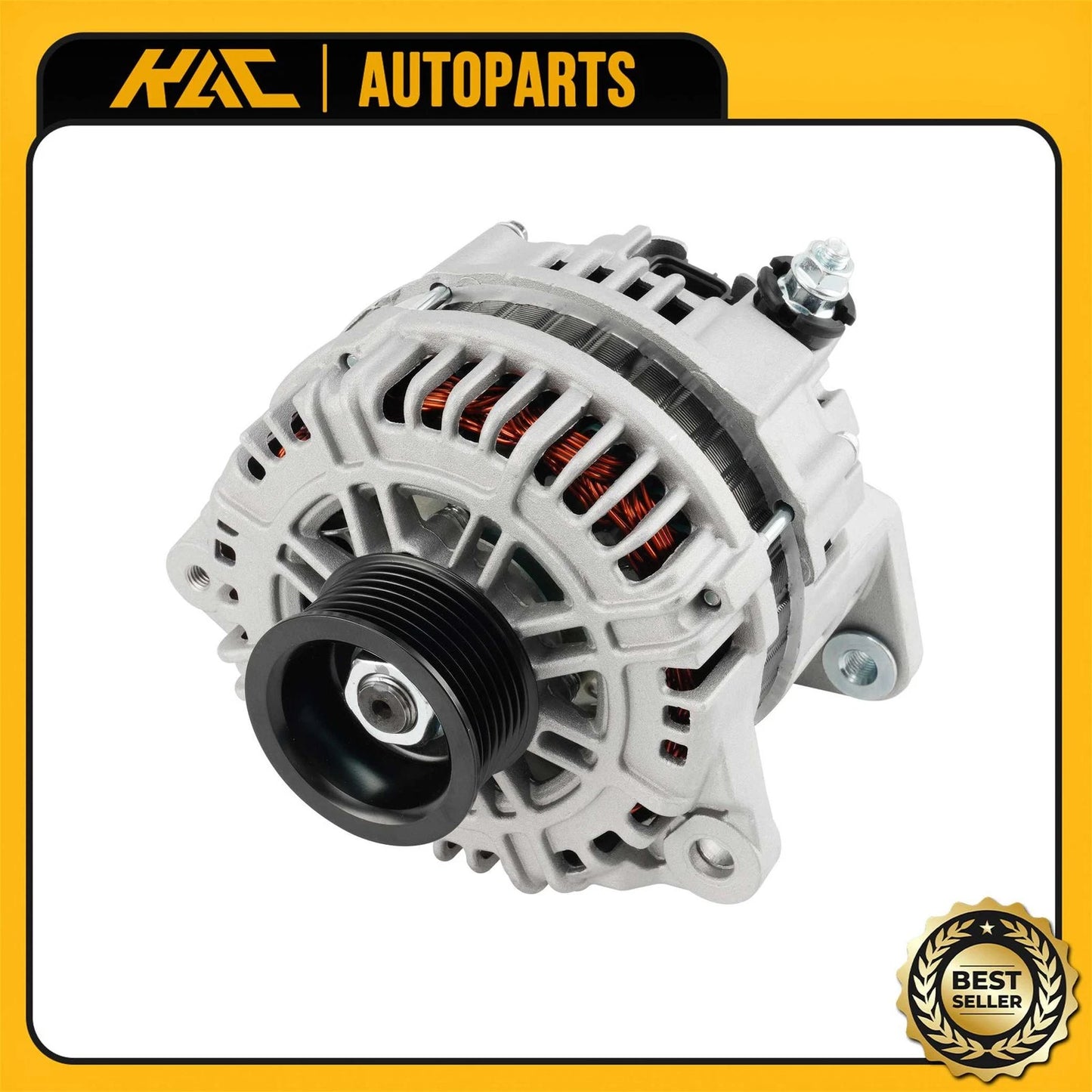Alternator for Nissan Frontier Xterra Pathfinder (2005–2007) 110A 12V 7-Groove
