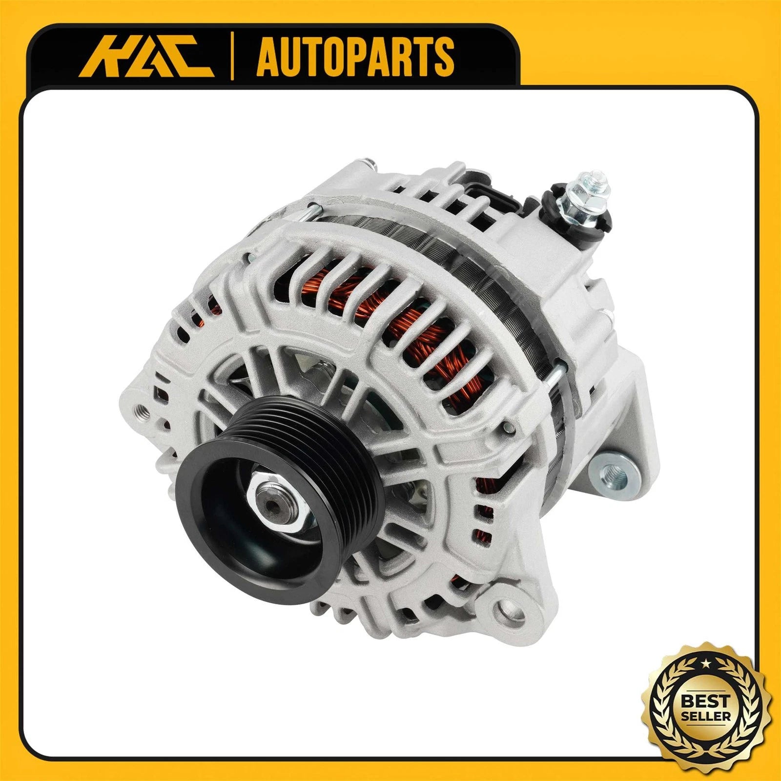 Alternator for Nissan Frontier Xterra Pathfinder (2005–2007) 110A 12V 7-Groove