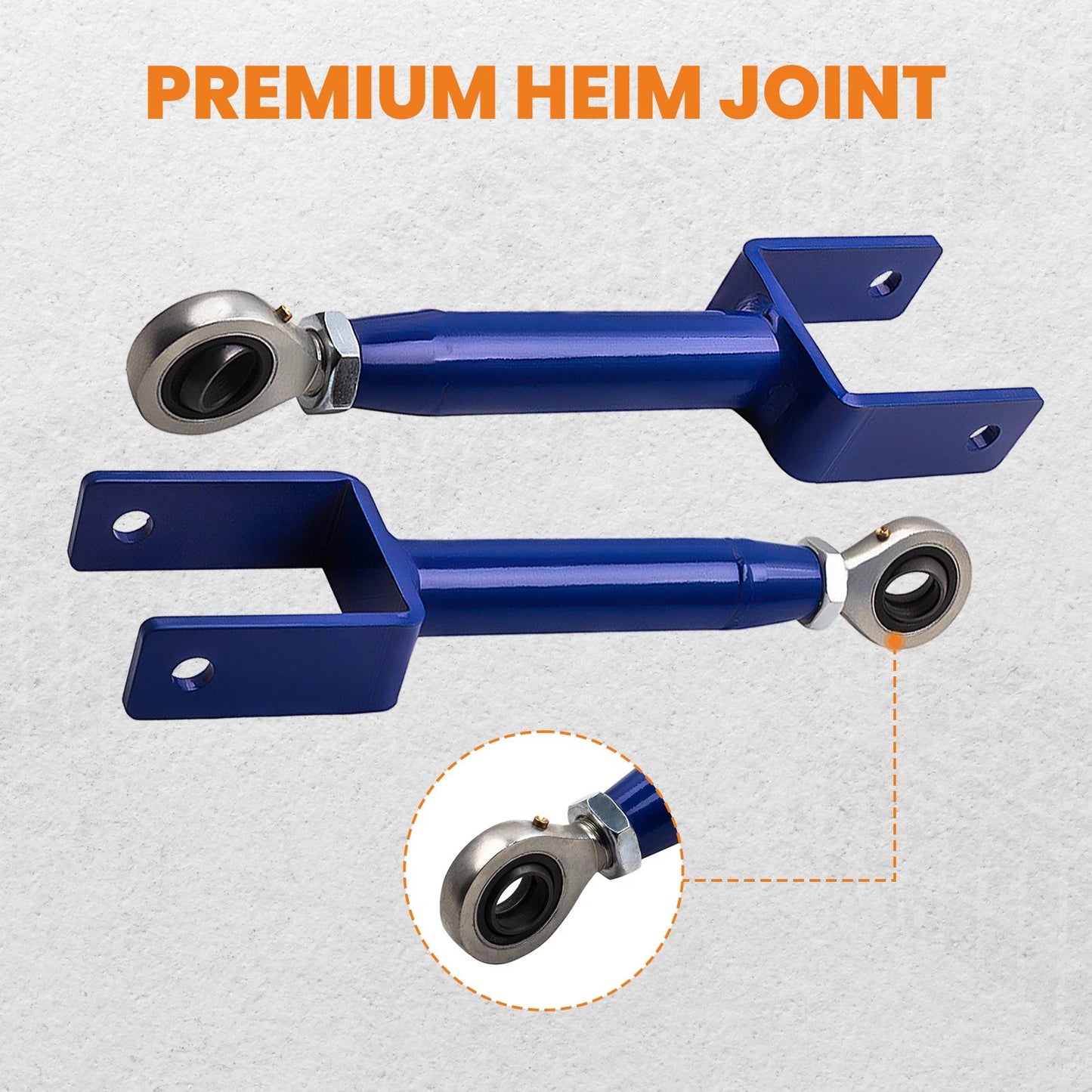 2x Adjustable Upper Control Arms for 1978–1988 Oldsmobile Cutlass (GM G-Body)