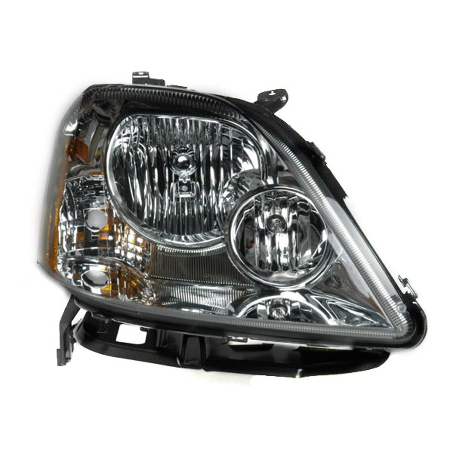 Replacement Passenger Side Head Light Assembly w/o Signal Light Socket