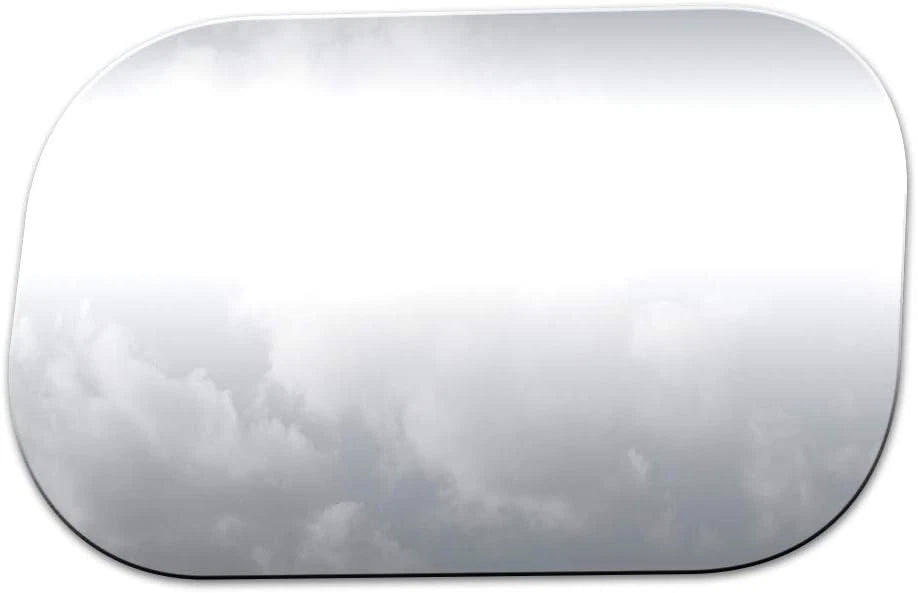 1pc. Luxury FX Polished Gas Door Cover Trim for 2020-2022 Cadillac CT4 Sedan