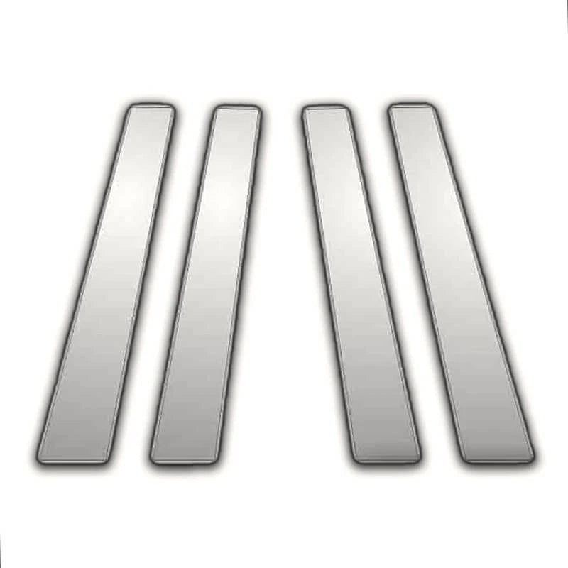 4Pc Chrome Pillar Post Covers for Toyota Corolla (2009–2013)