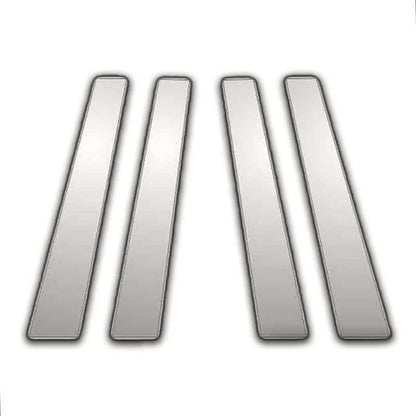 4Pc Chrome Pillar Post Covers for Toyota Corolla (2009–2013)