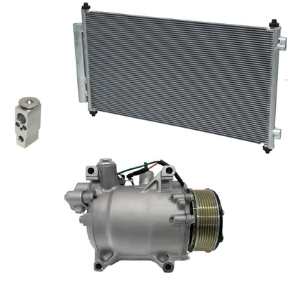 A/C Compressor Kit With Condenser for Honda CR-V 2.4L (2011–2012)