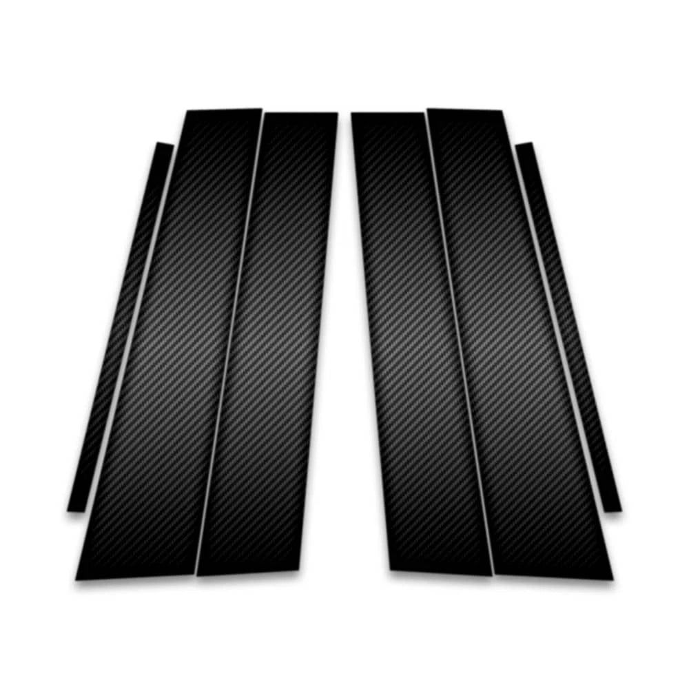 6pc Carbon Fiber Pillar Post Covers for 2017-2020 Buick Envision